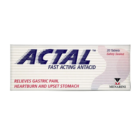 Actal 20 tablets
