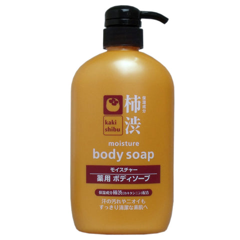 Kumano Kakishibu Medicated Persimmon Body Soap Bottle 600ml