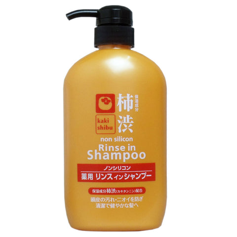 Kumano Kakishibu Medicated Persimmon Shampoo Bottle 600ml