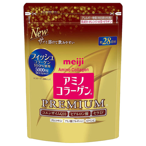 Meiji Amino Collagen Premium Refill 28 Days 196g