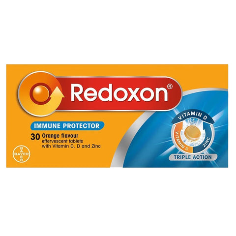 Redoxon Triple Action Orange Effervescent 30 tablets
