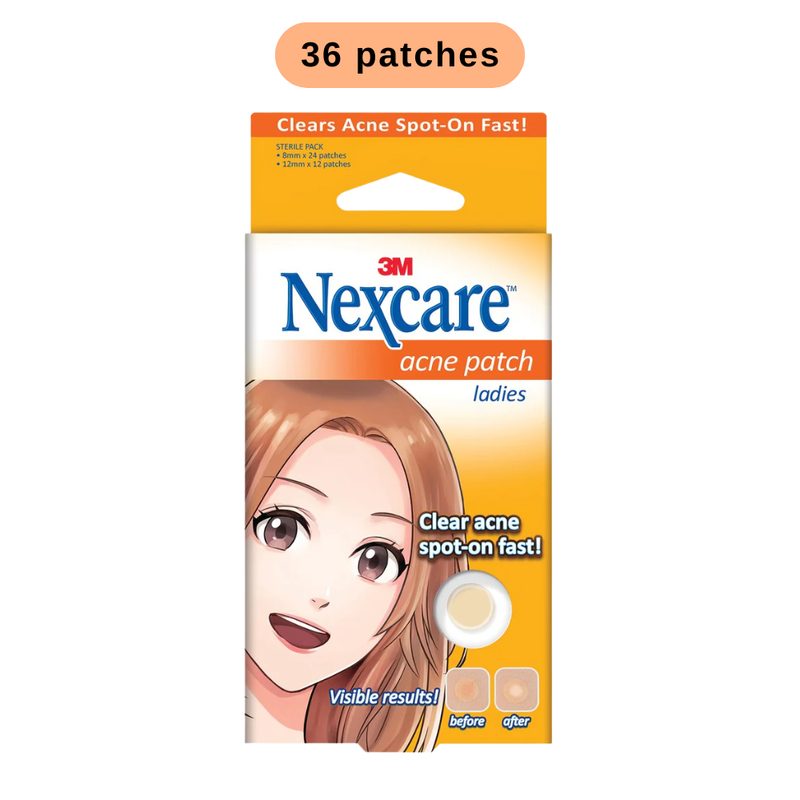 3M Nexcare Acne Patch Ladies 18 / 36 Patches
