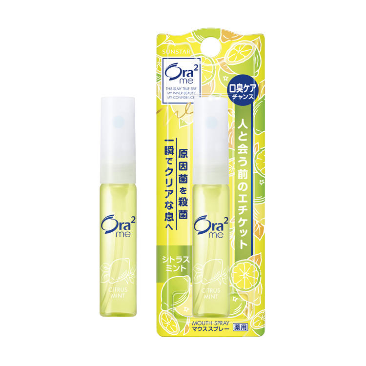 Sunstar Ora2me Breath Spray Citrus Mint