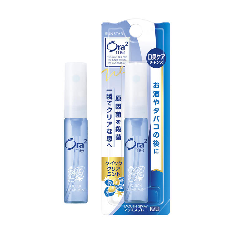 Sunstar Ora2me Breath Spray Clear Mint