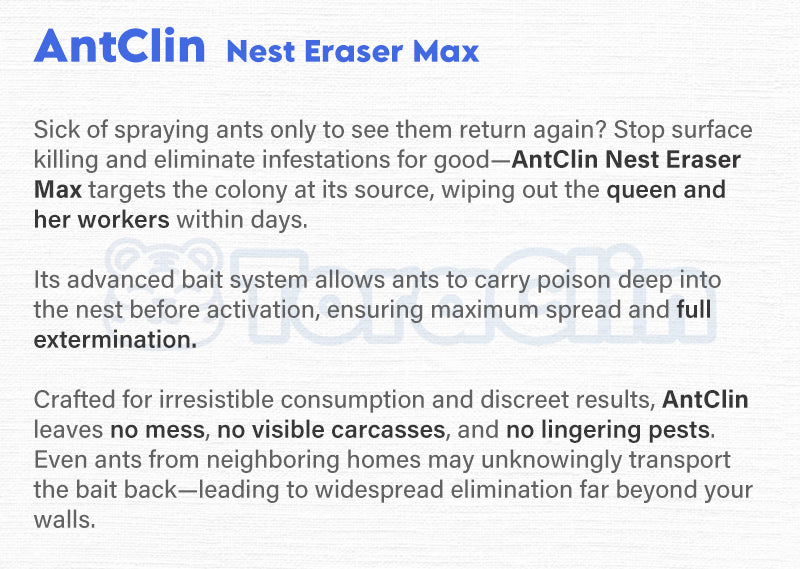 ToraClin AntClin Nest Eraser Max 10g (FREE GIFT ONLY)