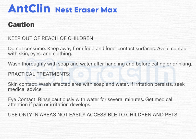 ToraClin AntClin Nest Eraser Max 10g (FREE GIFT ONLY)