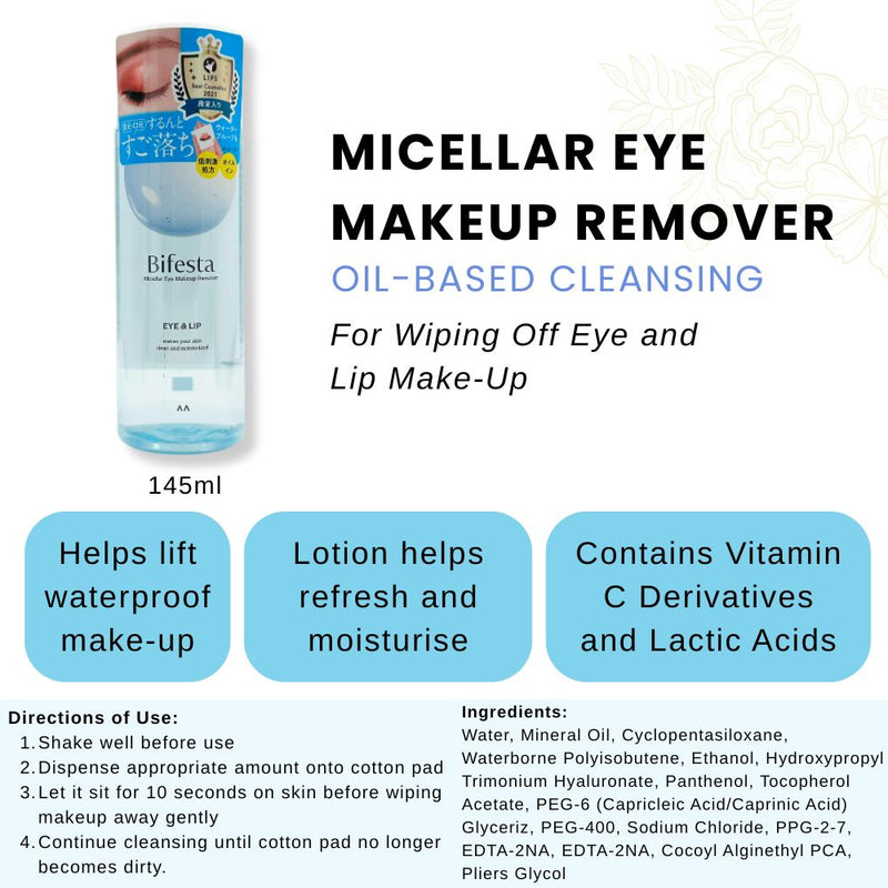 Bifesta Eye Makeup Remover 145ml