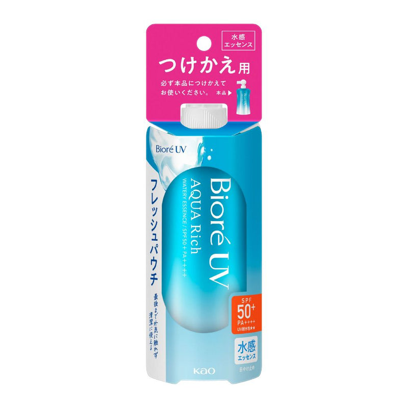 Biore UV Aqua Rich Watery Essence SPF 50+ Sunblock Pouch Type Refill 120g