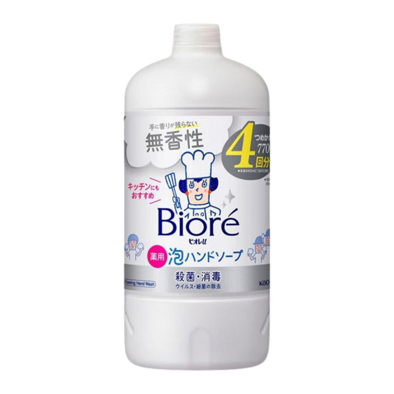Biore U Foaming Hand Wash Refill Unscented 770ml