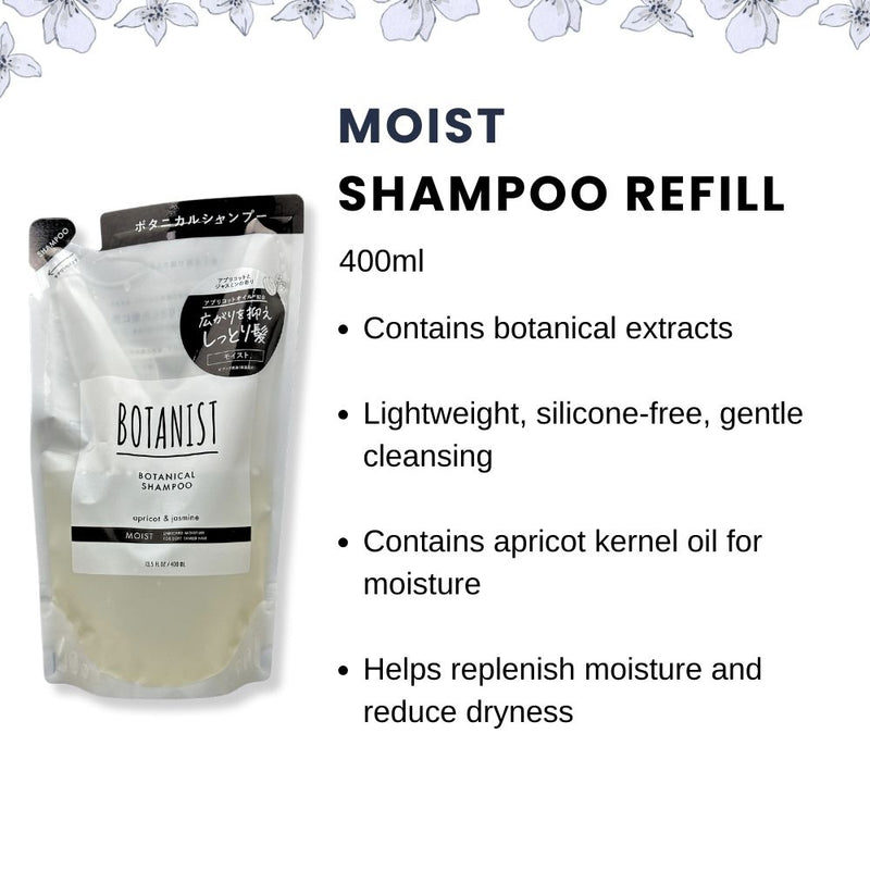 Botanist Moist Shampoo Refill 400ml