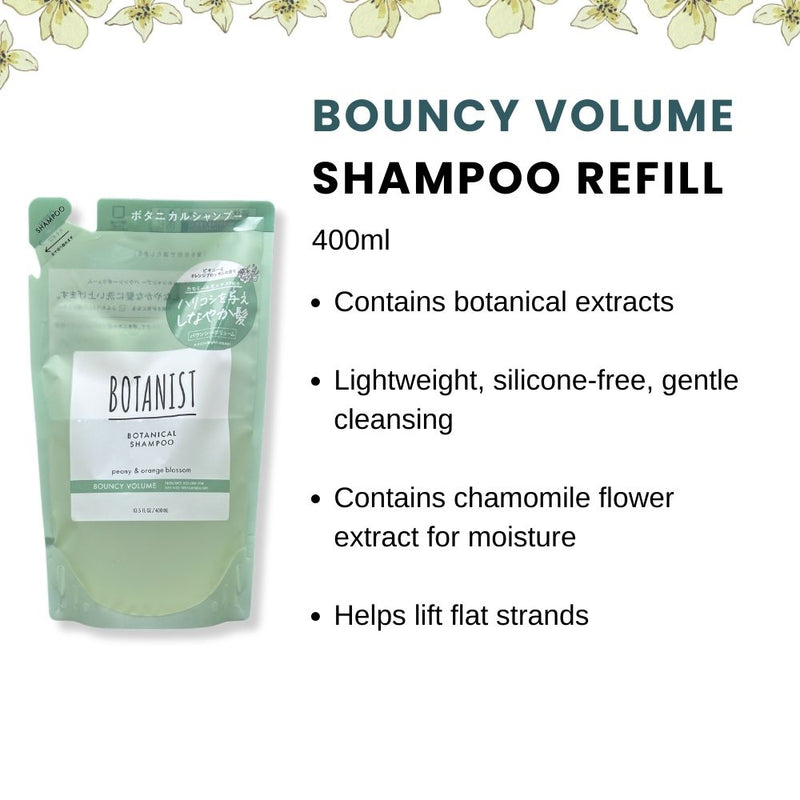 Botanist Bouncy Volume Shampoo Refill 400ml