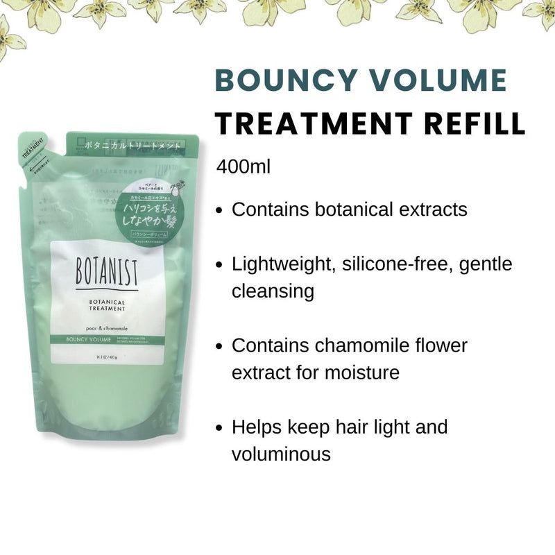 Botanist Bouncy Volume Treatment Refill 400ml