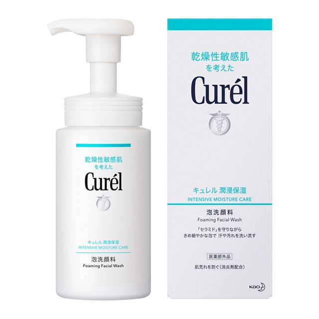 Kao Curél Foaming Face Wash Moisture Care 150ml