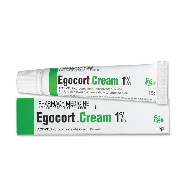 Egocort Cream 1% 15g - Hydrocortisone