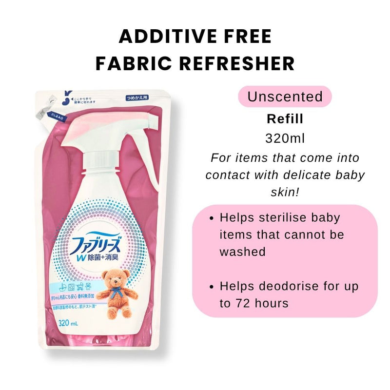Febreze Fabric Refresher Additive-Free Refill 320ml