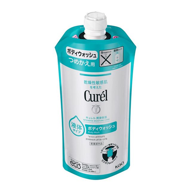 Kao Curél Gel Body Wash Refill 340ml