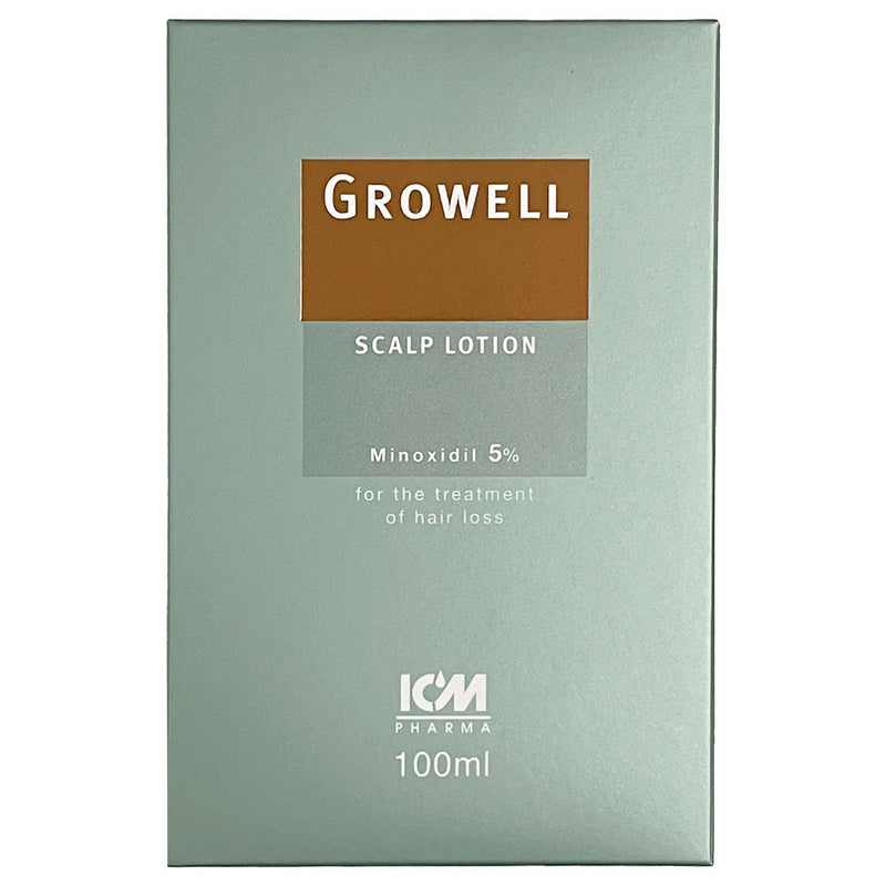Growell Topical Minoxidil 5% Scalp Lotion 100ml