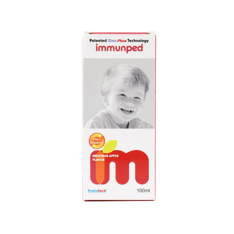 Immunped Vitamin C & Zinc Syrup for Children 60ml / 100ml