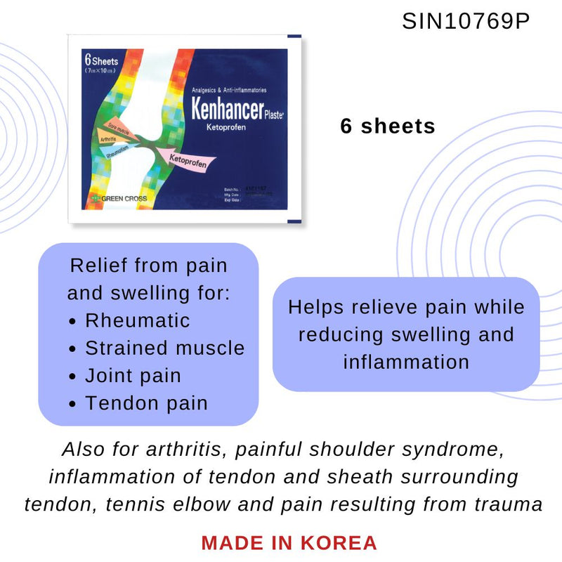 Kenhancer Plaster 6s