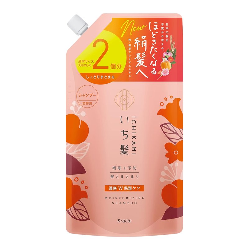 Kracie Ichikami Moisturising Shampoo Refill 660ml