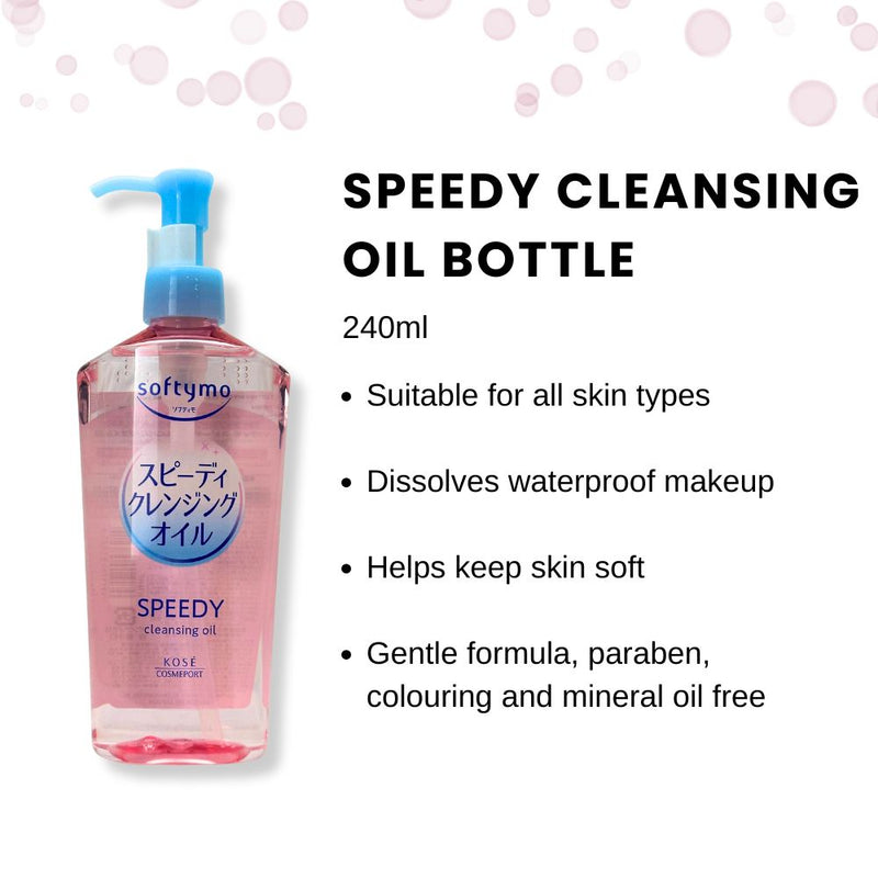 Kose Softymo Speedy Cleansing Oil 240ml