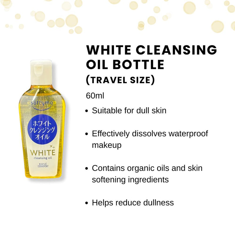 Kose Softymo White Cleansing Oil 60ml