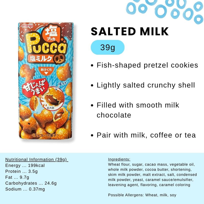 Meiji Pucca Salted Milk
