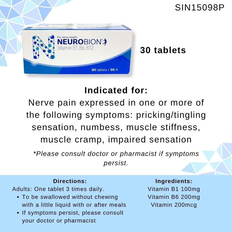 Neurobion Forte 30 Tablets