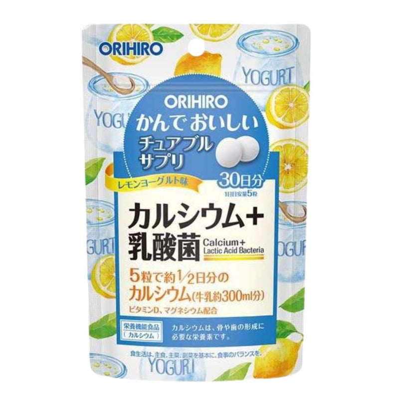 Orihiro Chewable Calcium Lemon Yogurt 30 Days