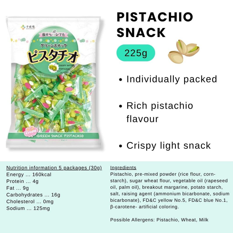 Sennarido Green Snack Pistachios