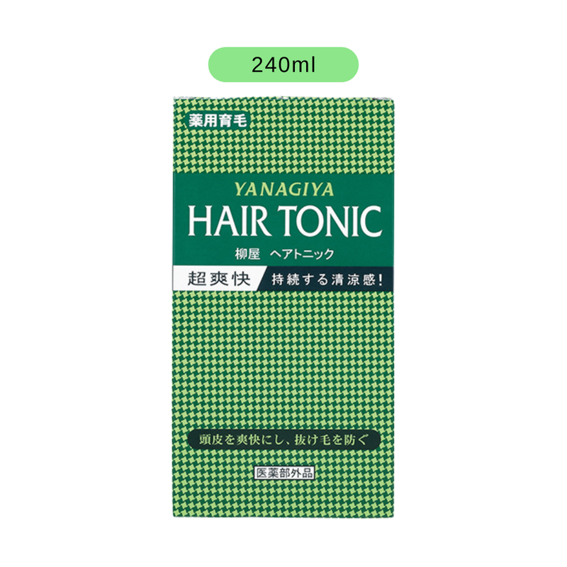 Yanagiya Hair Growth Tonic Cooling 240ml / 360ml