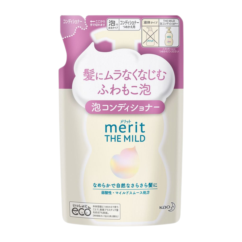 Kao Merit Family Foam Conditioner Refill 440ml