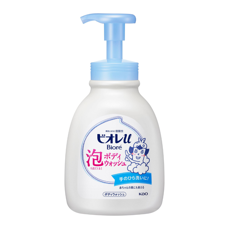 Biore U Foaming Body Wash Fresh Floral Pump 600ml