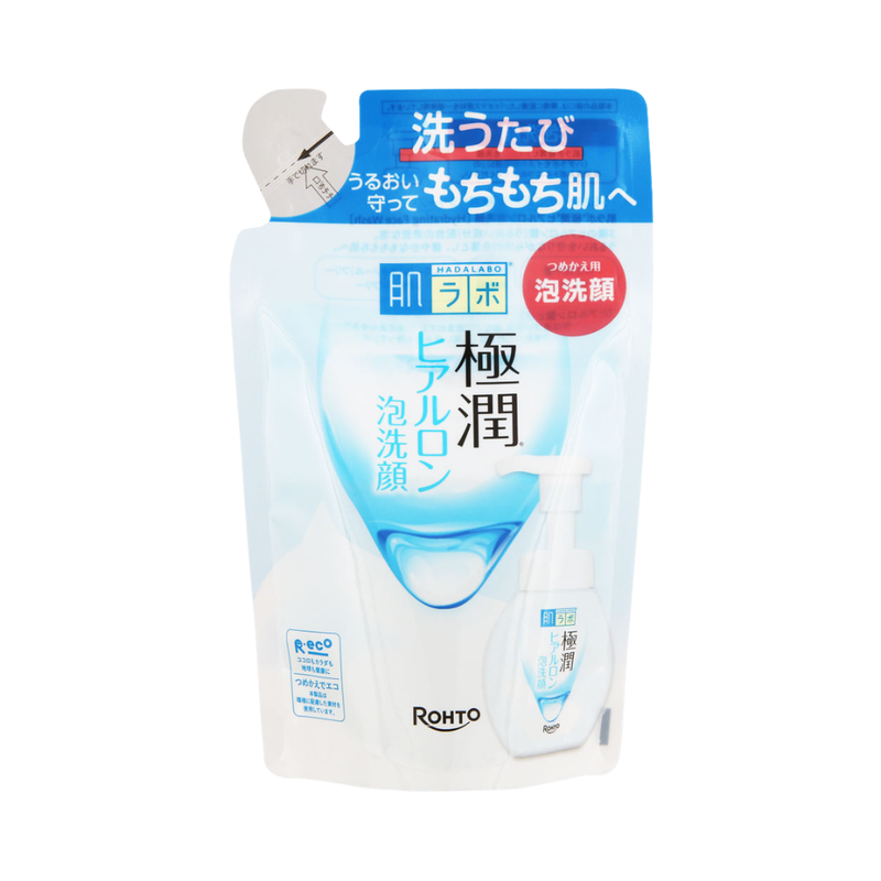 Hada Labo Hydrating Facial Foam Cleanser Refill 140ml