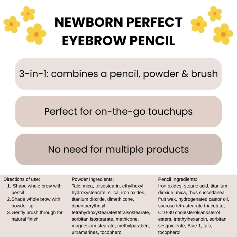 Sana Newborn Perfect Eyebrow Pencil 02 Royal Brown