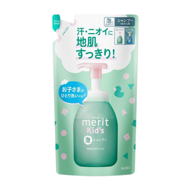 Kao Merit Kids Foaming Shampoo Refill 270ml