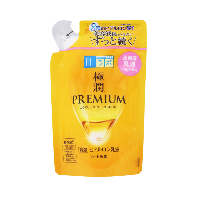 Hada Labo Premium Gokujyun Hydrating Milk Refill 140ml