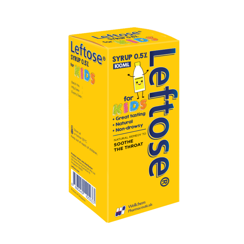 Leftose Syrup 0.5% for Kids 100ml