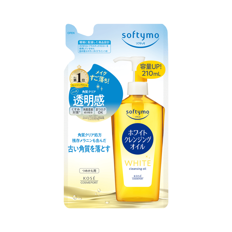 Kose Softymo White Cleansing Oil Refill 210ml