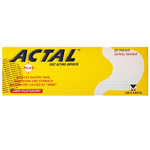 Actal Plus 20 tablets