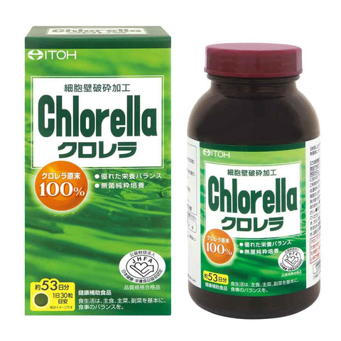 Itoh Chlorella 1600 tablets