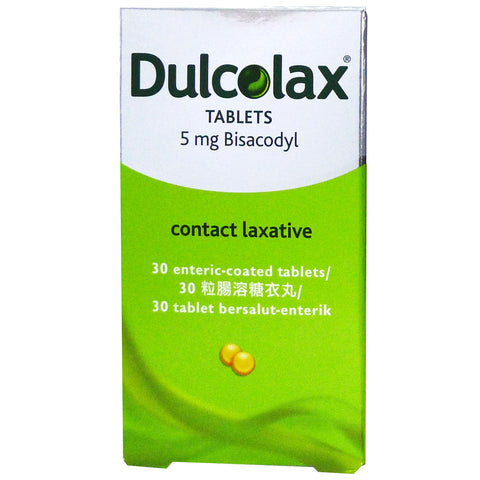 Dulcolax Laxative Tablets - 30 tablets