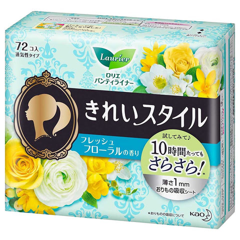 Laurier Pantyliner Floral Scented 72 pads