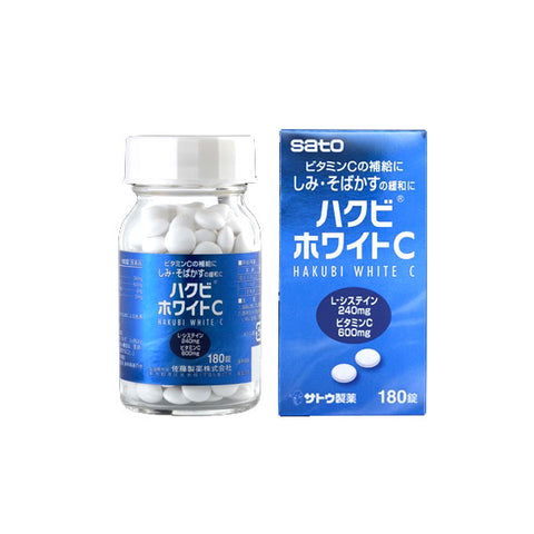 Sato Hakubi White C 180 tablets