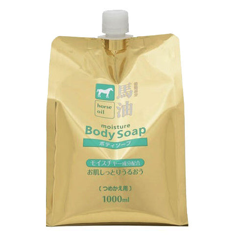 Kumano Horse Oil Body Soap Reill 1000ml