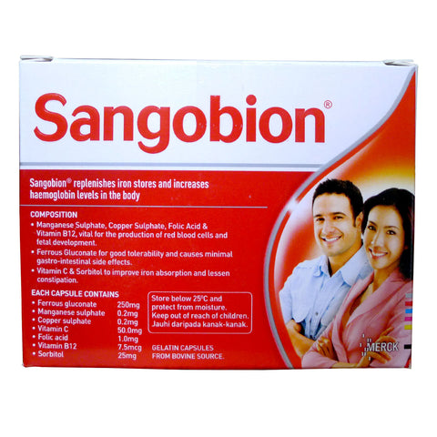 Sangobion - 28 capsules