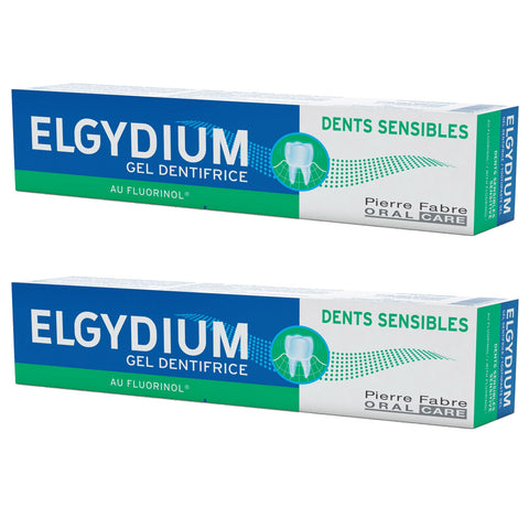 Elgydium Sensitive Toothpaste 2 x 75ml