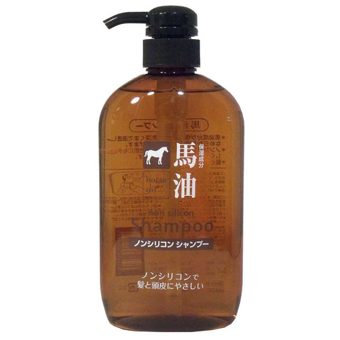 Kumano Horse Oil Shampoo Bottle 600ml