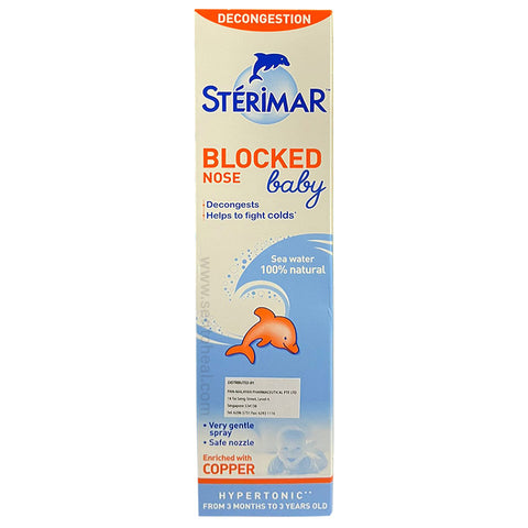 Sterimar Baby Blocked Nose 50ml (Singapore Clinic Exclusive)