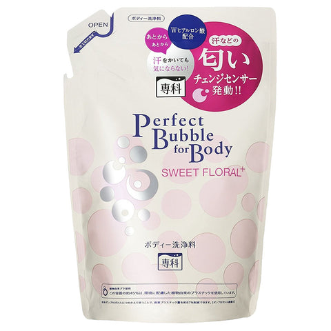 Shiseido Senka Perfect Bubble for Body Sweet Floral Refill 350ml